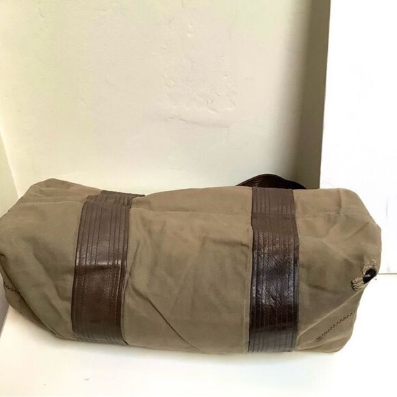 Mike & Chris Vintage Large Shoulder Hobo Bag/Workbag. Two snap side pockets tote - Picture 9 of 13